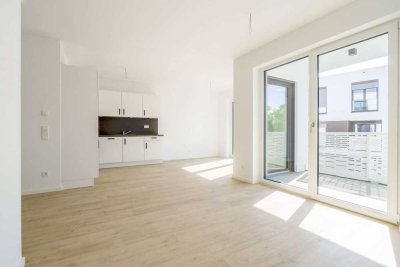 (C3) Nur mit WBS-HN-OST - Exklusive 2-Zimmer-Neubauwohnung (C3)!