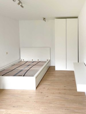 Voll möblierte 1,5-Zimmer Wohnung mit Balkon im 1. OG in Pforzheim Innenstadt