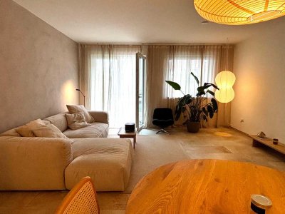Exklusive 2,5-Zimmer-Wohnung mit Balkon im Zentrum