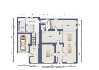Ein sehr schönes Zweifamilienhaus mit Potential