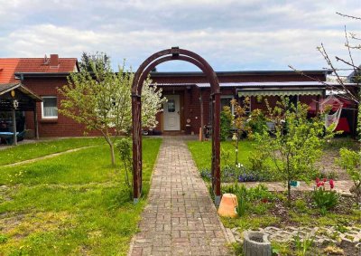 Willkommen in Ihrem barrierefreien Einfamilienhaus in ruhiger Wohnsiedlung.