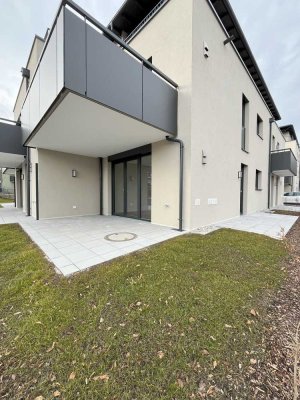 Sonnige 3-Zimmer-Erdgeschosswohnung mit Süd-Terrasse  Einbauküche