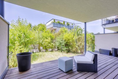 Neuwertige 3-Zimmer Gartenmaisonette mit Terrasse in Leopoldskron