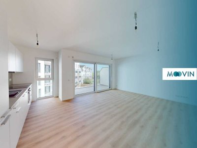 Hochmoderne 2-Zimmer-Wohnung mit BALKON, EBK und viel Komfort im 'BERGQUARTIER'