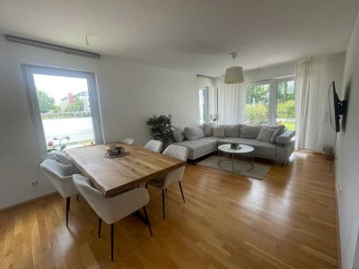 2 Zimmer, EG-Wohnung (68 m2) mit Terrasse und Gartenanteil, Weil am Rhein (Messeplatz)
