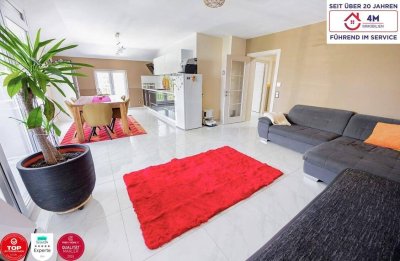 Moderne Neubau-4-Zimmer-Wohnung mit 17 m² Dachterrasse &amp; 8 m² Balkon