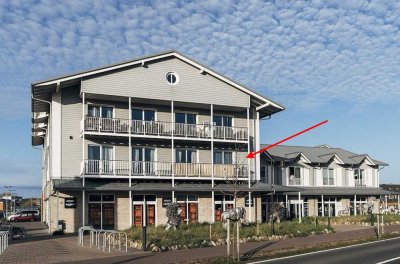 Für Personal: 2-Raum-Wohnung mit Innenausstattung, Balkon und EBK in List