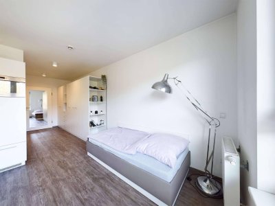 DIE ZIMMEREI | Möblierte 1-Zimmer-Wohnung an der SFU &amp; WU - ideal für Studierende | Bigger Bude