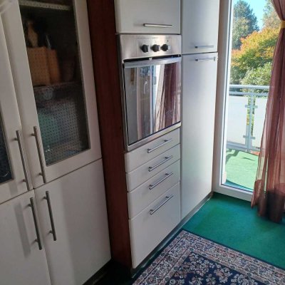 Schöne 3-Zimmer teilmöbliert Wohnung mit 2 Balkon in Mainz-Kastel-5 Minuten zum Rheinufer