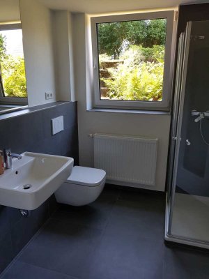 Helle 1-Raum Souterrain-Wohnung mit Wohnküche in Mainz - Bretzenheim