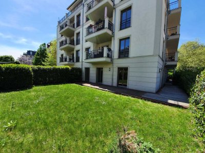 Exklusive Gartenwohnung Neubau!!! Direkt am Clara-Zetkin-Park!!!