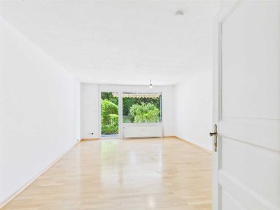 Grüne Rückzugsoase in der Stadt – 2-Zimmer-Wohnung mit großem Garten