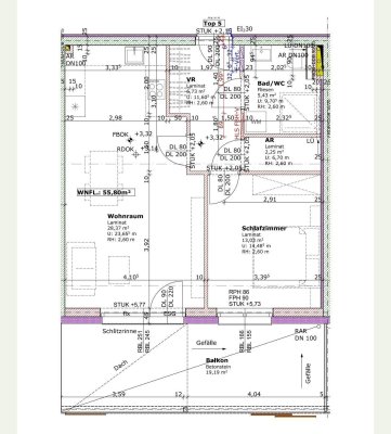 Moderne 2-Zimmer Neubau Wohnung mit Balkon