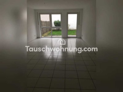 Tauschwohnung: 2 Zimmer Erdgeschosswohnung mit Garten (TG-Stellplatz)