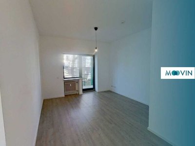 Große 2-Zimmer-Wohnung mit BALKON, saniertem Wannenbad und EBK