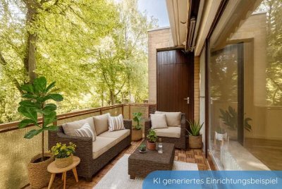OPEN HOUSE am 18.10. von 10-12 Uhr: 
1-Zimmer-Wohnung mit Balkon und Einbauküche