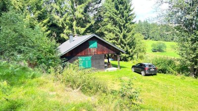 Bauernhaus in erhöhter, absolut ruhiger Alleinlage am Waldrand