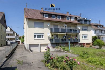 Sehr attraktive, komplett modernisierte  3-Zimmerwohnung in bevorzugter Lage von Sielmingen.
