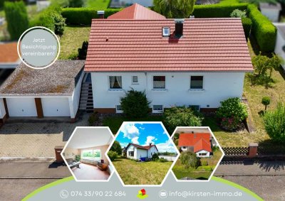 Toplage in Rosenfeld: Gepflegtes Einfamilienhaus mit Garten & Doppelgarage – perfekt für Familien!