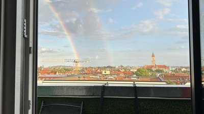 Preiswertes Mini-Penthouse mit toller Aussicht in Friedenau