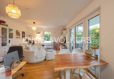 Exklusive 2-Zimmer-Wohnung mit Terrasse und Garten
