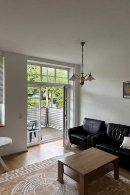 Helle und gepflegte Erdgeschossgeschoss Wohnung mit Balkon und Aufzug zu vermieten!