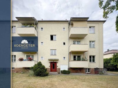 NEU: Gemütliche 2-Zimmer-Wohnung mit Balkon mit grünem Ausblick.