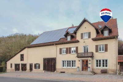 Märchenhaftes Wohnhaus mit vielfältigen Möglichkeiten