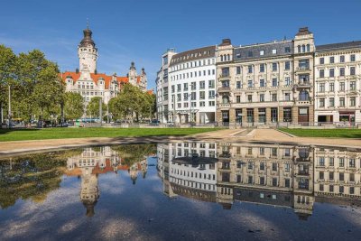 Mitten in Leipzig- Stadtleben-Parknähe und Panorama / Alles in Deinem neuen Zuhause