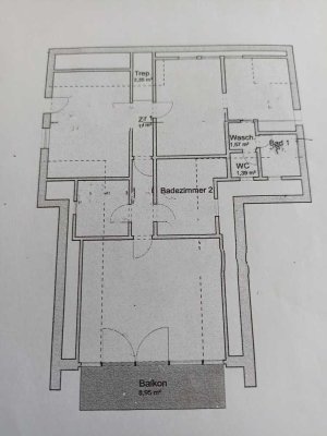 Lichtdurchflutete 3,5-Zimmer Dachgeschosswohnung mit Loggia