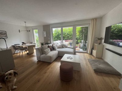 Moderne Wohnung mit eigenem Garten & Stellplatz im Kölner Süden ☀️