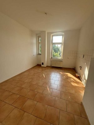 Helle 3 Raum-Wohnung mit Gemeinschaftsgarten
