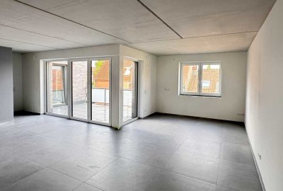 Mit Dachterrasse und Tiefgarage!
große Mietwohnung im Staffelgeschoss
in zentraler Lage von Rheine