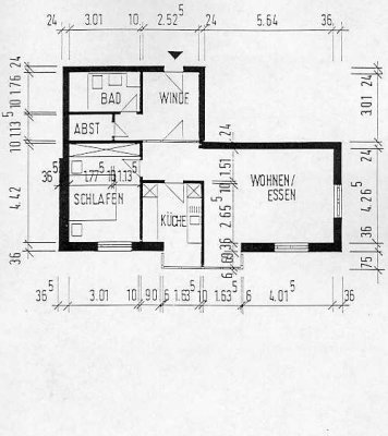 gut gelegene 2-Zimmerwohnung