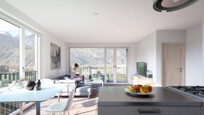 Neubau: 2 Zimmer B-5