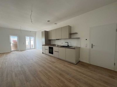 Neubau-Erstbezug – moderne 2-Zimmer-Wohnung in zentraler Lage von Ludwigsburg-Neckarweihingen