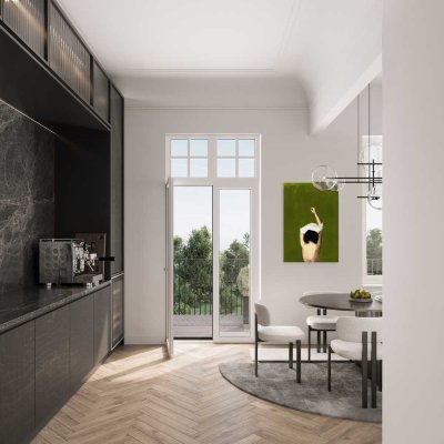 Herrschaftliche Altbauwohnung im Stilaltbau
