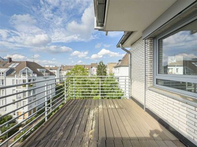 Wohnen. Wohlfühlen. Investieren. – 2-Zimmer-Wohnung mit Balkon & Terrasse in Düsseldorf-Golzheim