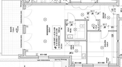 Moderne 2-Zimmerwohnung mit Balkon mit Blick ins Grüne - Neubau