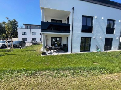 Exklusiv Wohnen! 2-Zimmer EG-Wohnung mit 100m2 Garten, Bachzugang