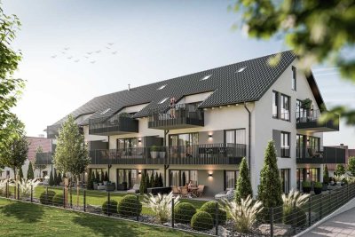 traumhafte 2 Zi. Wohnung mit Balkon in der Wohnanlage Schlossblick