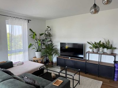 Wunderschöne möblierte 3-Zimmer-Wohnung in Neubau zur Zwischenmiete – 1,5 Jahre, voll ausgestattet