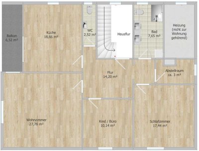 � Moderne, barrierefreie 3-Zimmer-Wohnung (100 m²) im Erdgeschoss – Erstbezug nach Sanierung