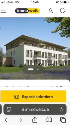 Exklusive, neuwertige 2-Raum-Terrassenwohnung mit EBK in Empfingen