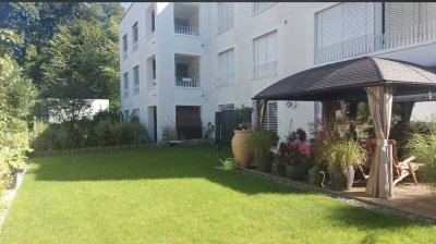 Charmante 3-Zimmer-Wohnung mit großzügigem Garten in Aeschach