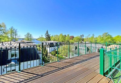 Neu sanierte 3-Raumwohnung * 3 Balkone * EBK * Klimaanlage * 2 Bäder * SP * Seezugang * Bootsanleger