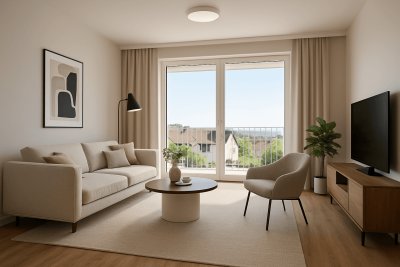 2-Zimmer-Wohnung mit Loggia