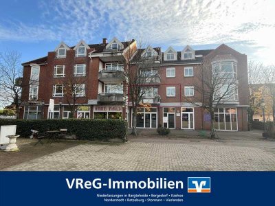 Vermietete 2-Zimmer Wohnung mit Tiefgaragenstellplatz im Zentrum von Bargteheide zu verkaufen