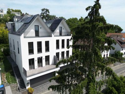 Hochwertige Doppelhaushälfte KfW 40 plus mit Skylineblick direkt vom Eigentümer