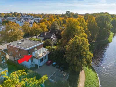 Seltene Gelegenheit an der Trave -                                      Großzügiges Wohnen mit Te...